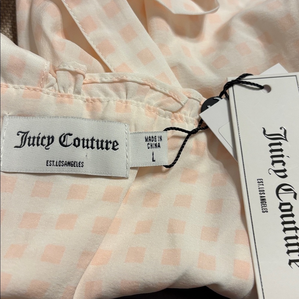 Juicy Couture Pearl Plaid Dress - Picture 10 of 11